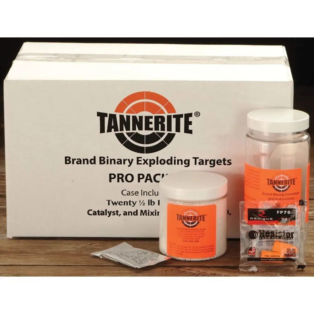 Tannerite Reactive Targets Tannerite Propack 20 Exploding Rifle 1/2lb 20/pk Buy at Faith and Freedom Outdoors