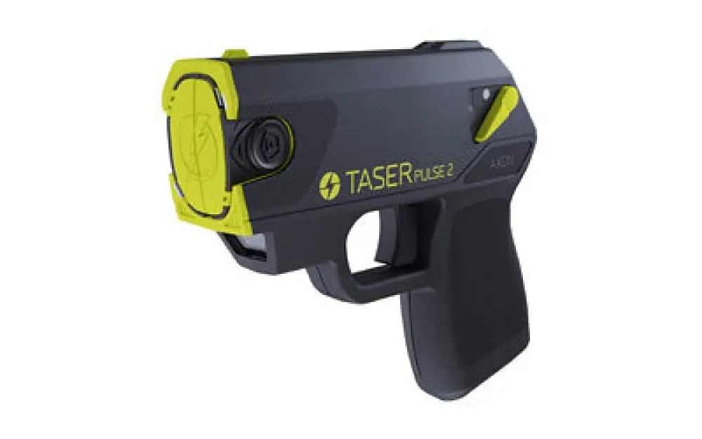 Taser Pulse 2 Kit Black/yellow Buy at Faith and Freedom Outdoors - Tasers - Taser