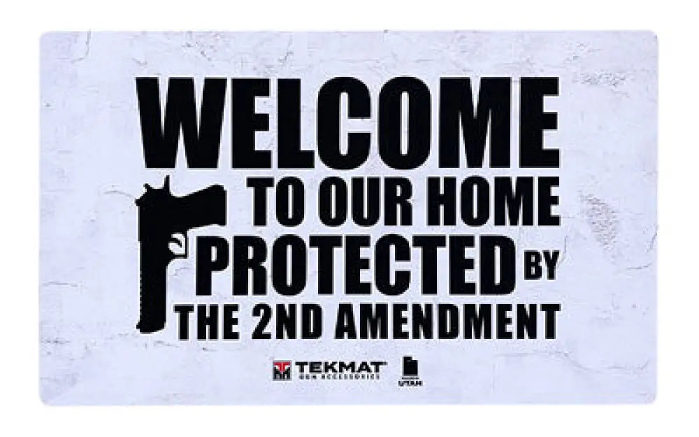 Tekmat Door Mat 2nd Amendment Buy at Faith and Freedom Outdoors - Training Equipment