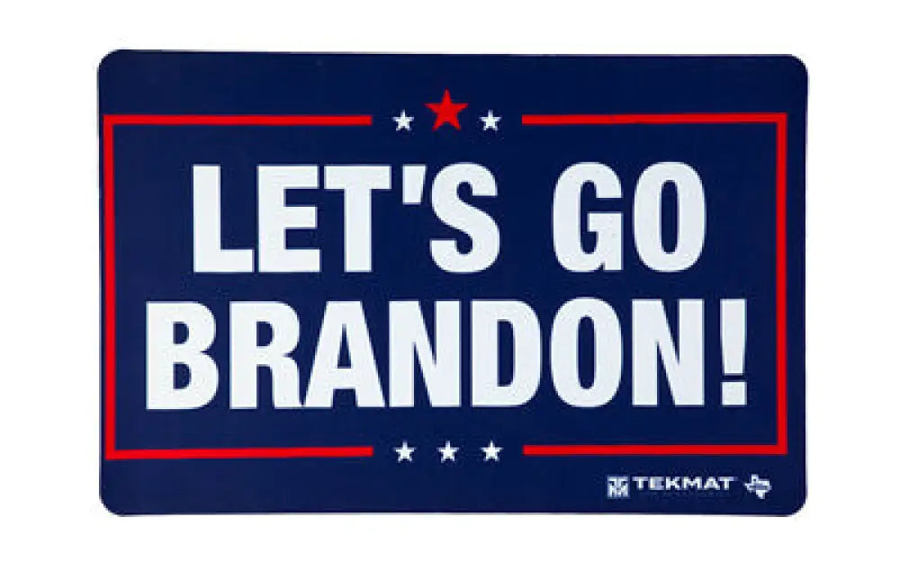 Tekmat Door Mat Let’s Go Brandon Buy at Faith and Freedom Outdoors - Training Equipment