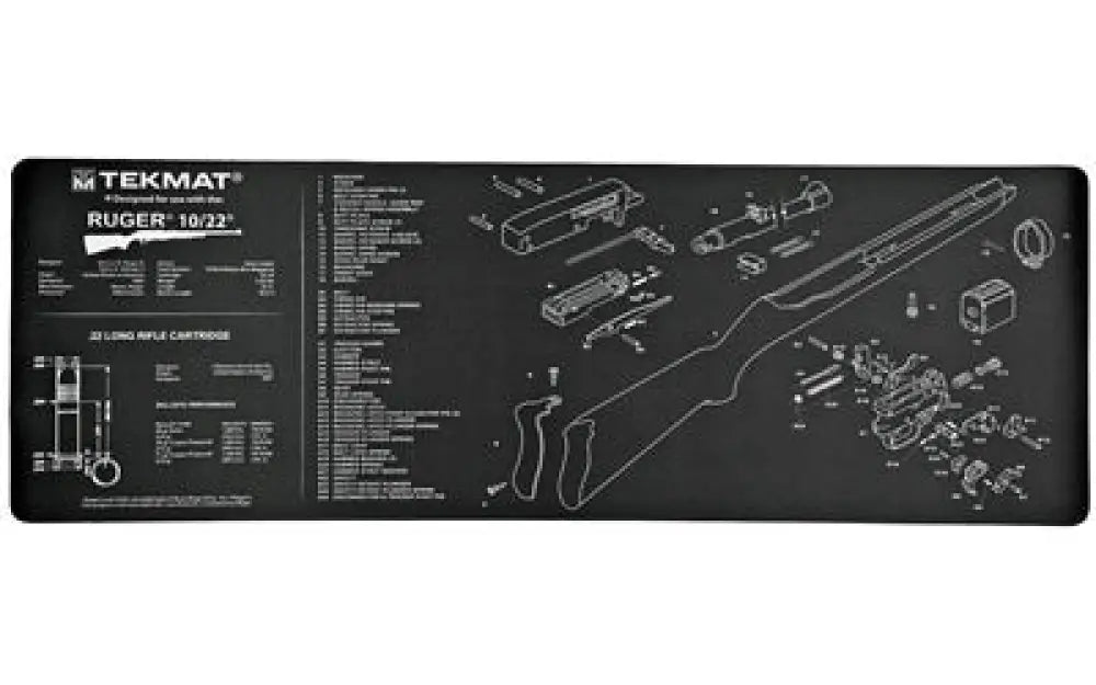Tekmat Rifle Mat Ruger 10/22 Buy at Faith and Freedom Outdoors - Cleaning Hardware & Components - Mat