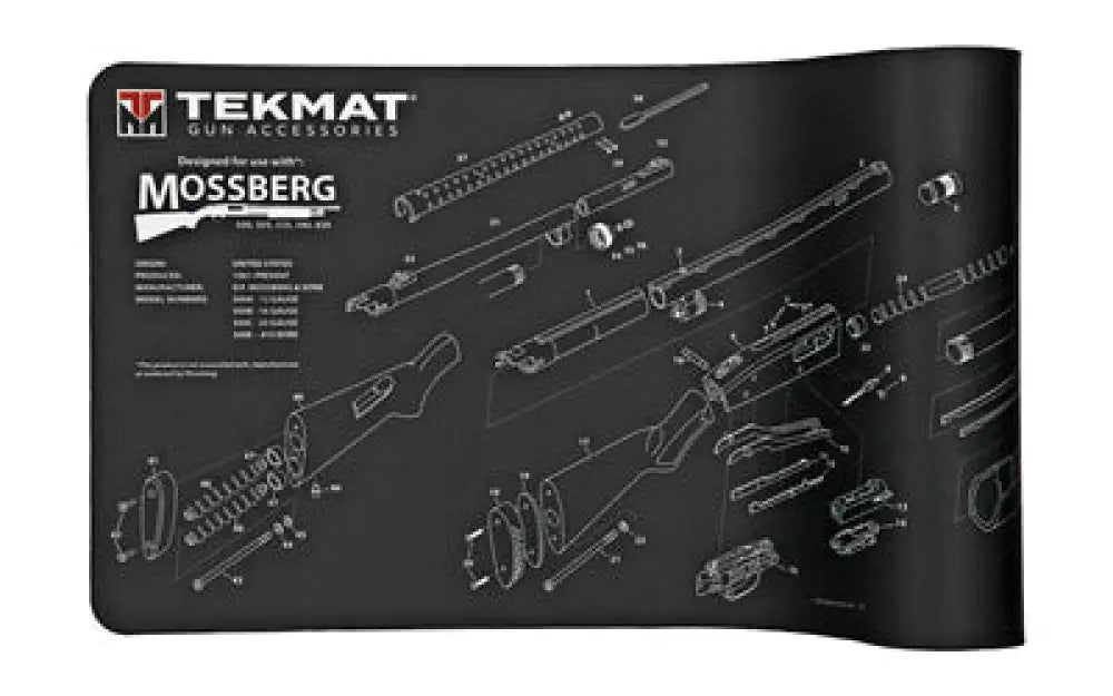 Tekmat Shotgun Mat Mossberg Pump Buy at Faith and Freedom Outdoors - Cleaning Hardware & Components - Mat