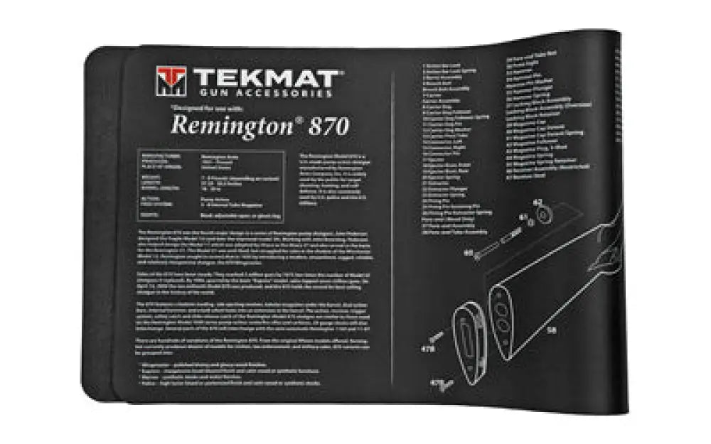 Tekmat Shotgun Mat Remington 870 Buy at Faith and Freedom Outdoors - Cleaning Hardware & Components - Mat