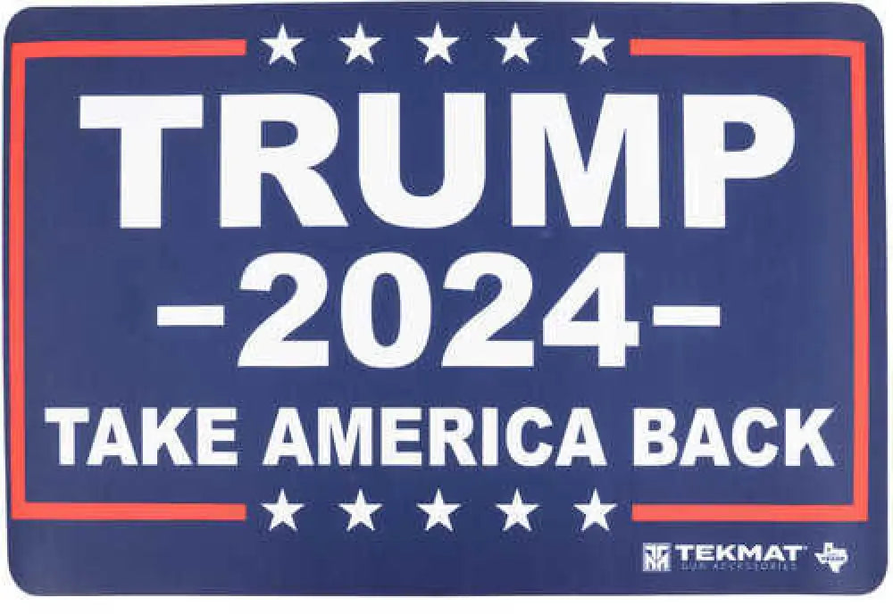 Tekmat Tekr17trump2024 Trump 2024 - Take America Back Cleaning Mat - Tekr17trump2024