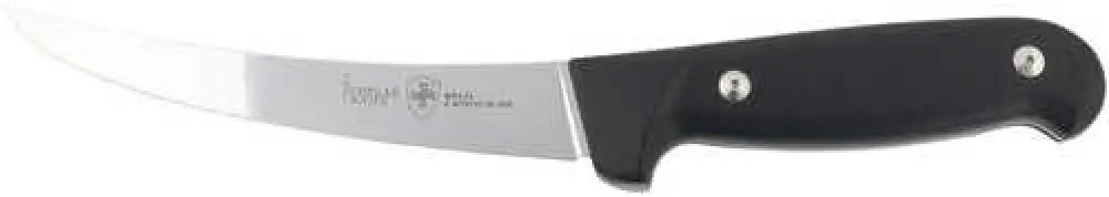 Templar Knife K6bbk362 Boning 6’’ Fixed Plain Rwl34 Damasteel Blade/5’’ Black G10 Handle - K6bbk362