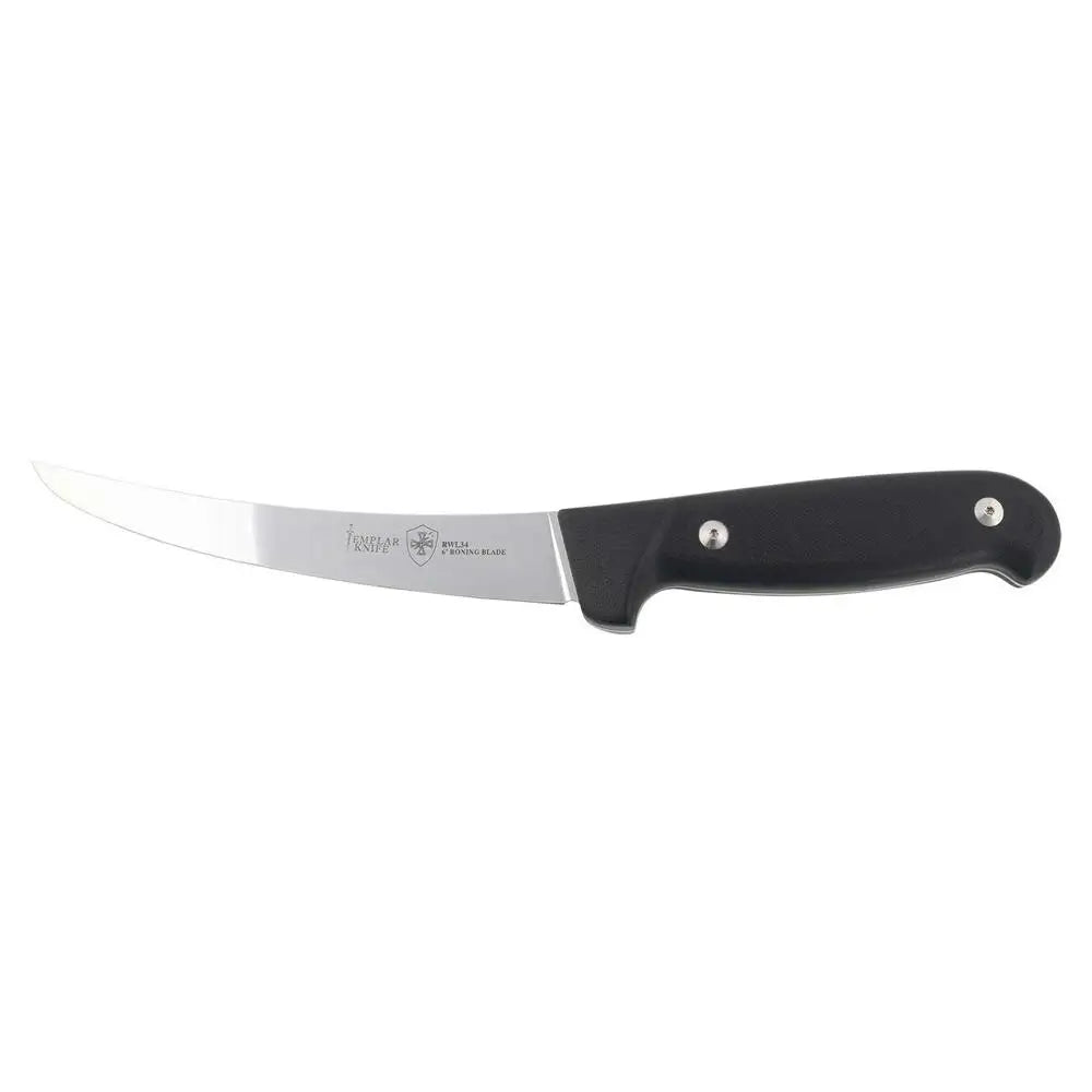 Templar Knife Knives & Edged Tools|knives|knives Tools Boning 6’’ Trailing Point Blade Black Buy at Faith and Freedom