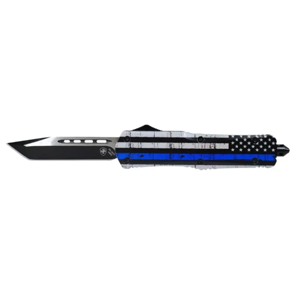 Templar Knife Knives & Edged Tools|knives Large 3-1/2’’ Tanto Blade Back the Blue Buy at Faith and Freedom Outdoors