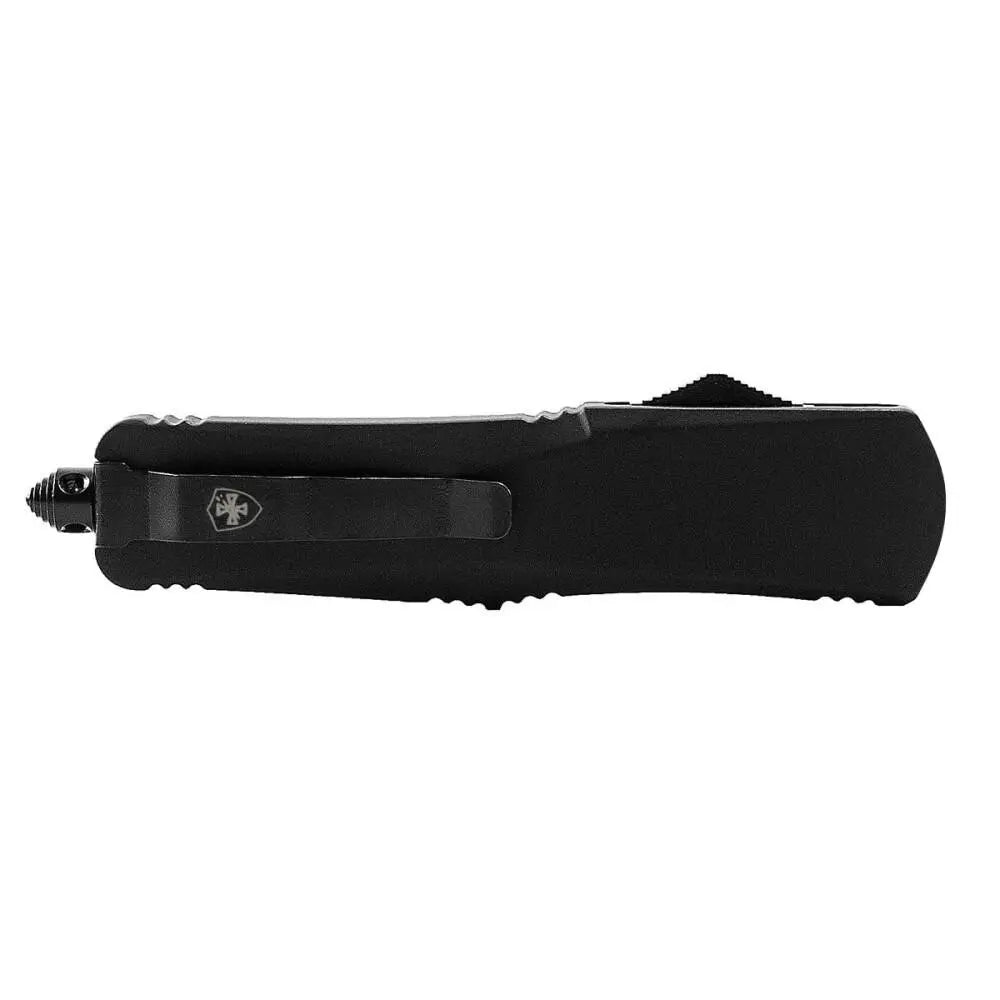 Templar Knife Knives & Edged Tools|knives Small Black Rubber 2-3/4’’ Otf Dagger Blade Semi Serrated Buy at Faith