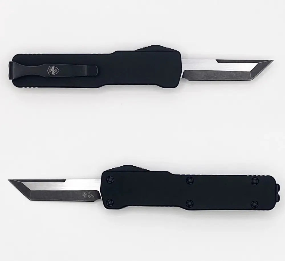 Templar Knife Knives Premium Micro Cali Legal 1.85’’ Tanto Blade 350’’ Black Handle Buy at Faith and Freedom Outdoors