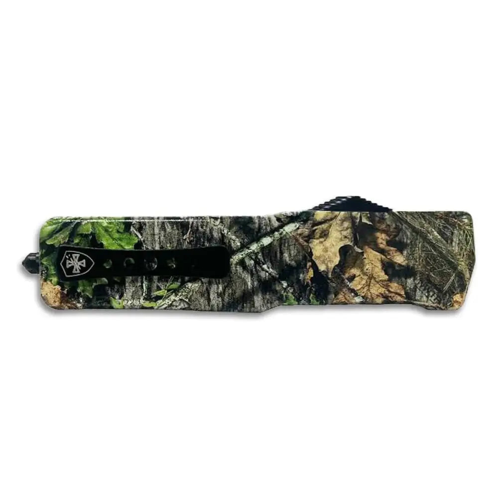 Templar Knife Knives Premium Weighted Large 3-1/2’’ D2 Dagger Blade Mossy Oak Obsession Buy at Faith and Freedom