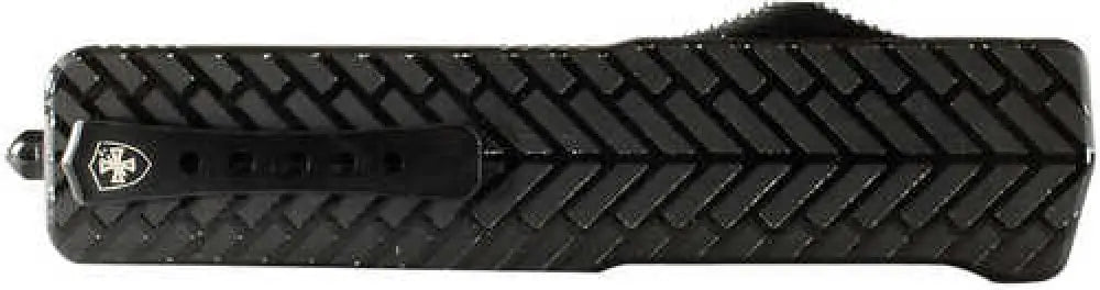 Templar Knife Lahbg52 Premium Lightweight Large 3.50’’ Otf Tanto Part Serrated Black Oxide Stonewashed Powdered D2
