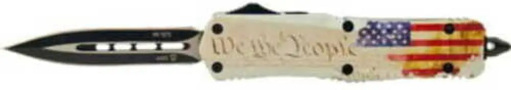 Templar Knife Swtp131 we the People 3.50’’ Otf Dagger Plain Black 58r Ss Blade - Swtp131