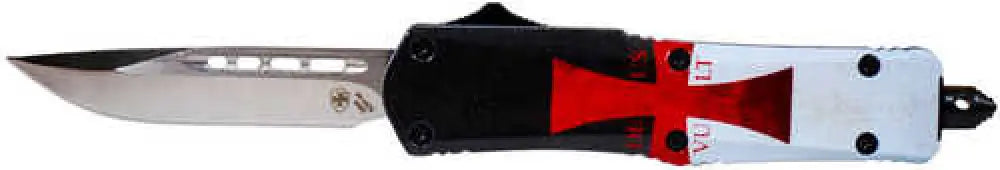 Templar Knife us Flag Small 2.25’’ Plain 440c Stainless Steel Zinc Aluminum Alloy Handle Otf - Stk332