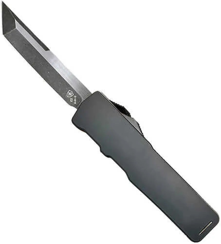 Templar Knife Xlbr221 Excalibur Large 3.55’’ Otf Tanto Plain Black Oxide Stonewashed Powder Coated D2 Steel