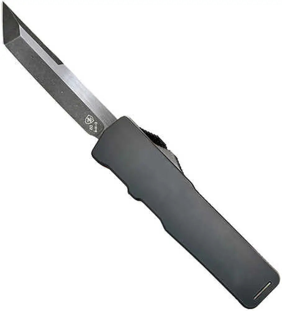 Templar Knife Xmbr221 Excalibur Slim 3.25’’ Otf Tanto Plain Black Oxide Stonewashed Powder Coated D2 Steel Blade/5’’