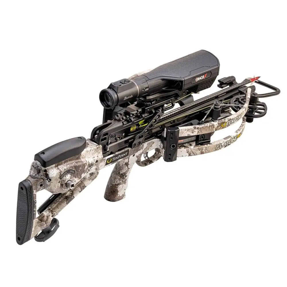 Tenpoint Crossbow Technologies Crossbows Flatline 460 Oracle Acuslide 460fps with Burris Scope Buy at Faith and Freedom