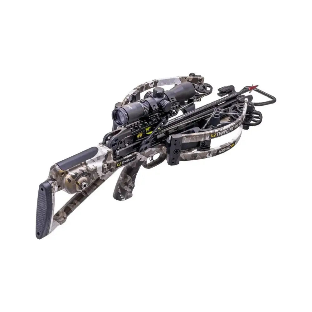 Tenpoint Crossbow Technologies Crossbows Tenpoint Siege 425 Reverse Draw Acuslide Rangemaster 100 Scope Vektra Buy