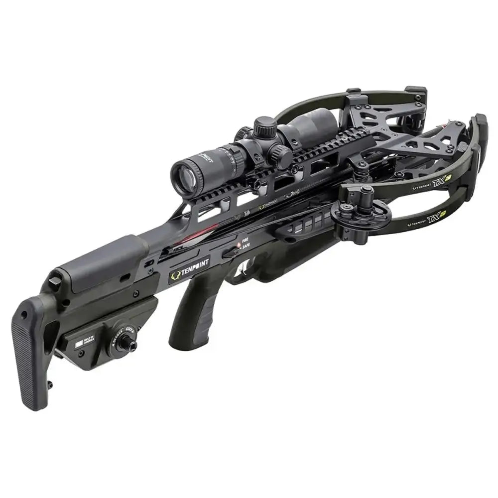 Tenpoint Crossbow Technologies Crossbows Trx 26 Compact Reverse-draw Acuslide Maxx Rangemaster 100 Scope Black Buy