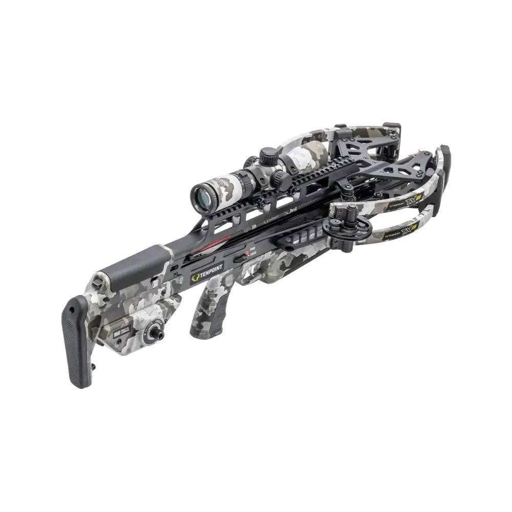 Tenpoint Crossbow Technologies Crossbows Tx 28 Acuslide Maxx Rangemaster 100 Vektra Scope Buy at Faith and Freedom