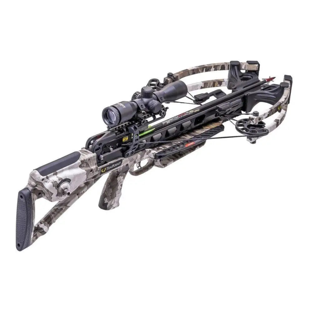 Tenpoint Crossbow Technologies Crossbows Venom x Acuslide Pro-view 400 Scope Vektra Camo Buy at Faith and Freedom