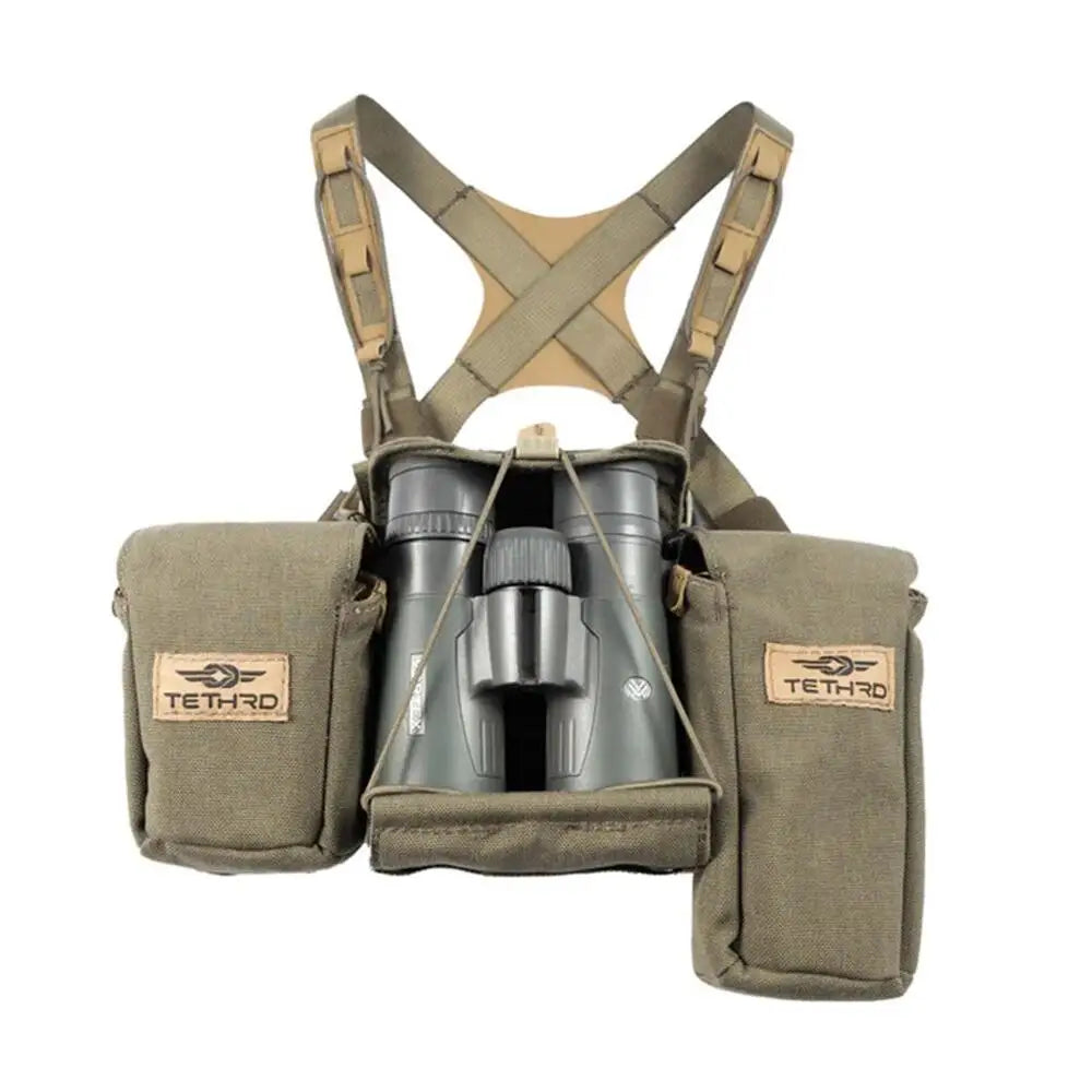 Tethrd Llc Binocular Cases & Harnesses Hybrid Bino Harness Buy at Faith and Freedom Outdoors