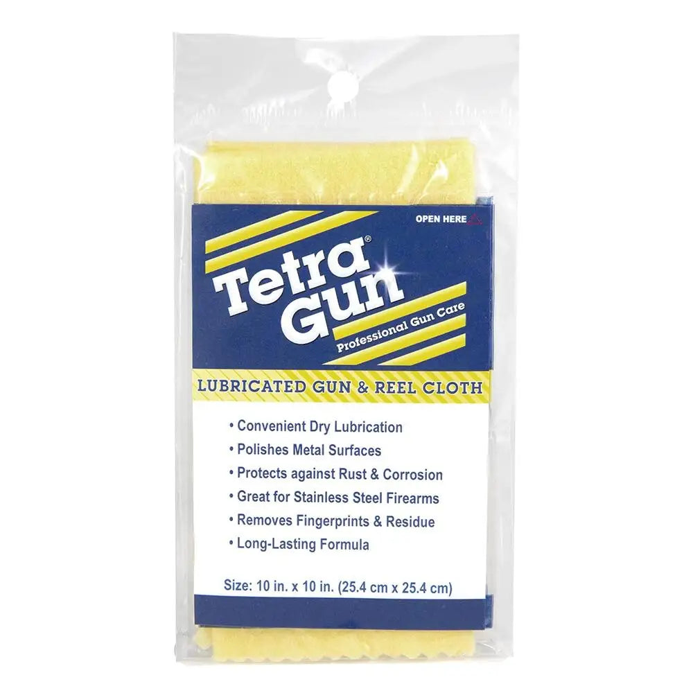 Tetra Gun Cloths & Wipes Lubricating Reel Cloth Buy at Faith and Freedom Outdoors