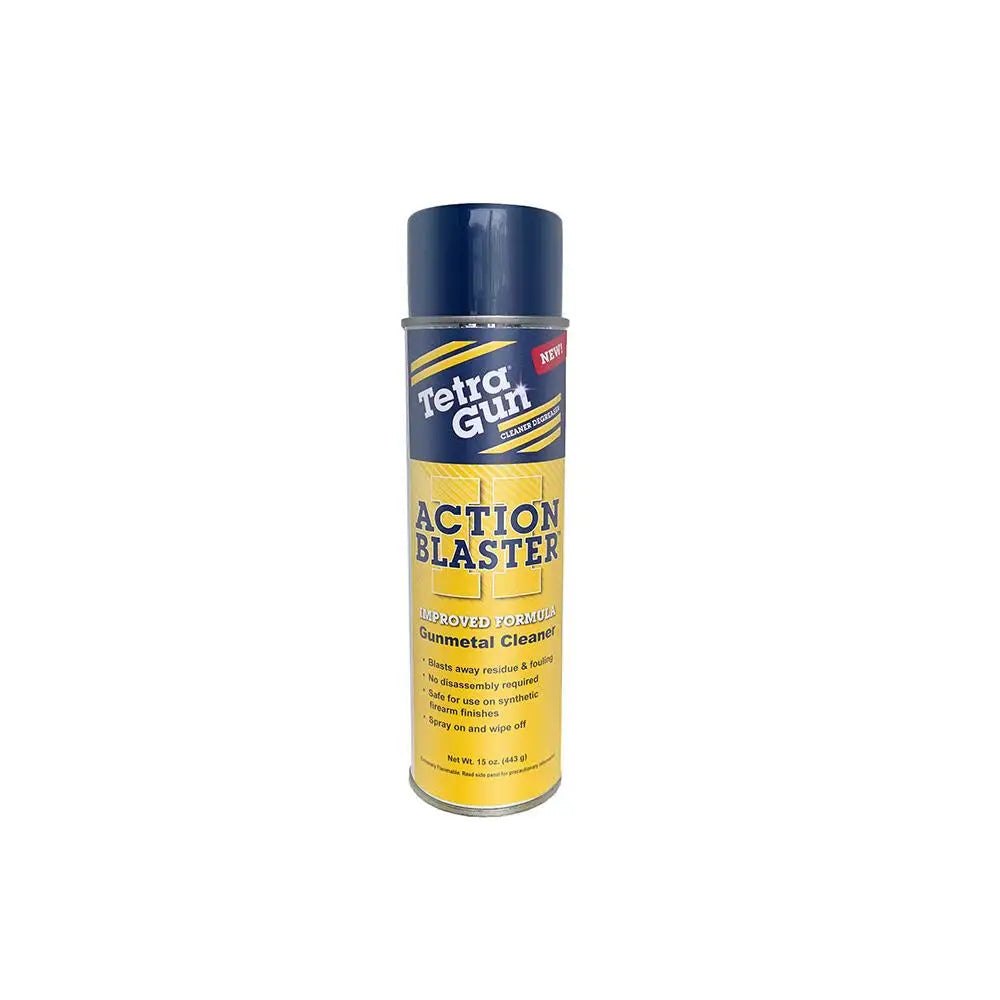 Tetra Gun Oils & Cleaning Solvents Action Blaster Ii Cleaner Degreaser 15oz Aerosol Buy at Faith and Freedom Outdoors