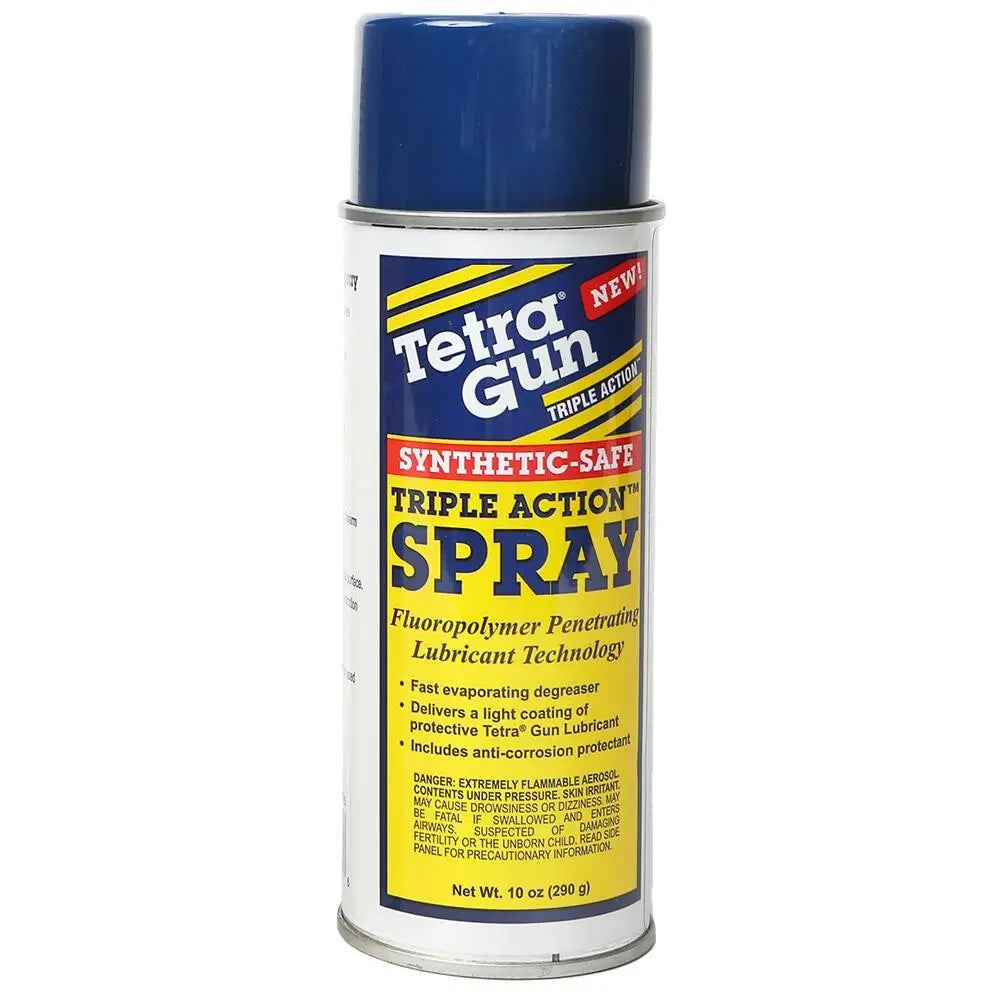 Tetra Gun Oils & Cleaning Solvents Triple Action Spray 10 Oz Aerosol Buy at Faith and Freedom Outdoors