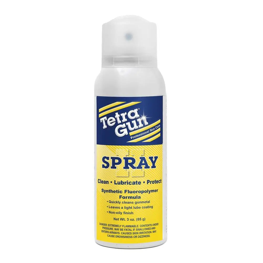 Tetra Gun Oils & Cleaning Solvents Triple Action Spray Ii 3 0z Aerosol Buy at Faith and Freedom Outdoors