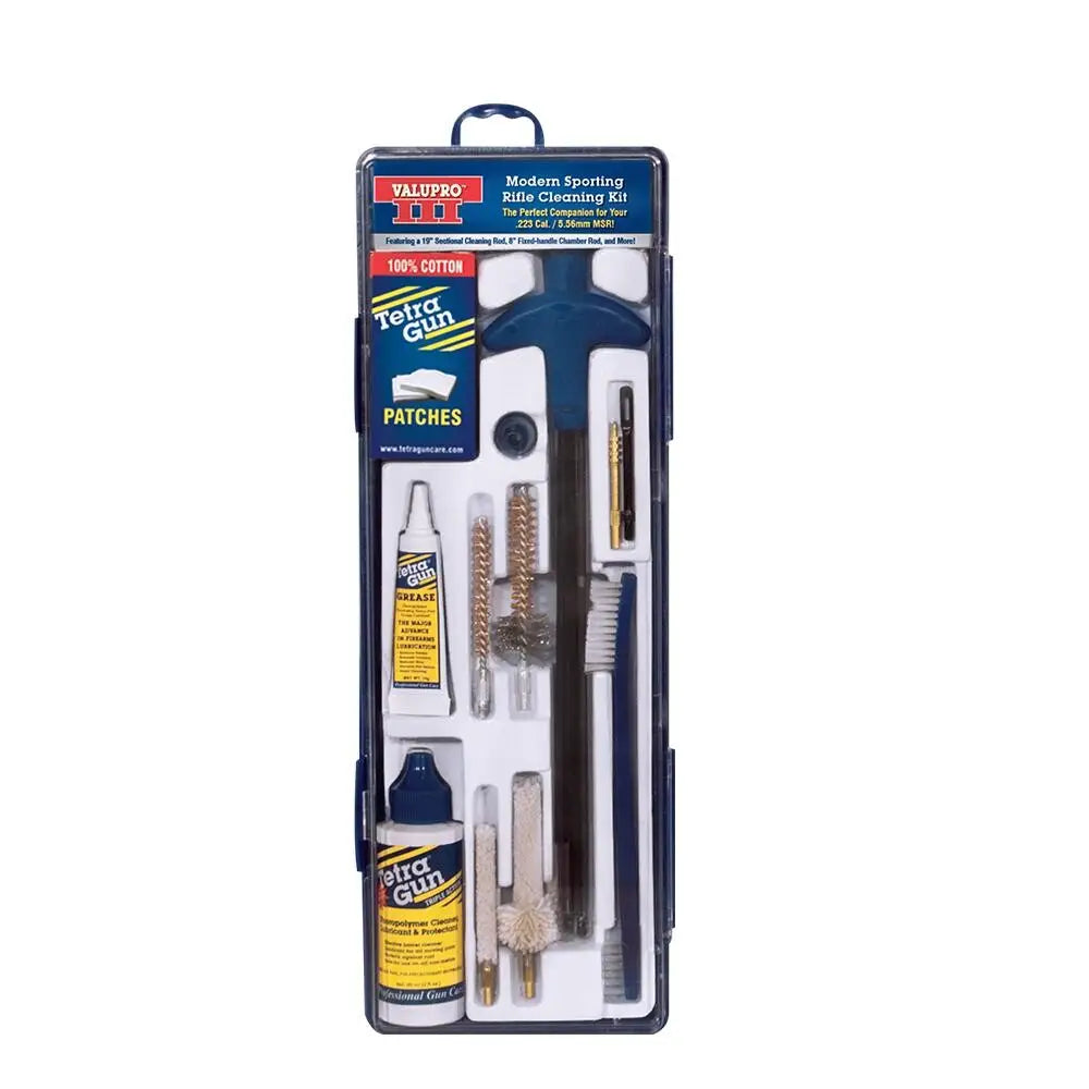 Tetra Gun Shooting|gun Cleaning Kits Valupro Iii Kit Modern Sporting Rifle Buy at Faith and Freedom Outdoors
