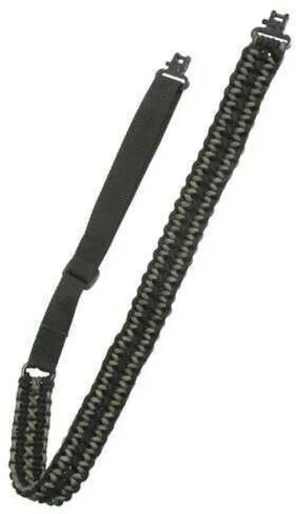 The Outdoor Connection Paracord Sling with Talon Quick Release Swivels Black - Pcs80569
