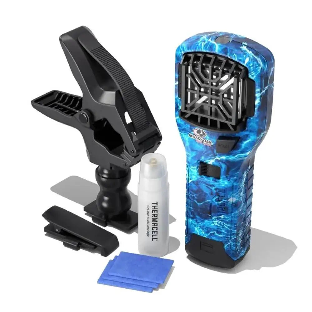 Thermacell Repellents Insect Repellants Mr300 Portable Mosquito Repeller Mossy Oak Fishing Bundle with Clamp Buy