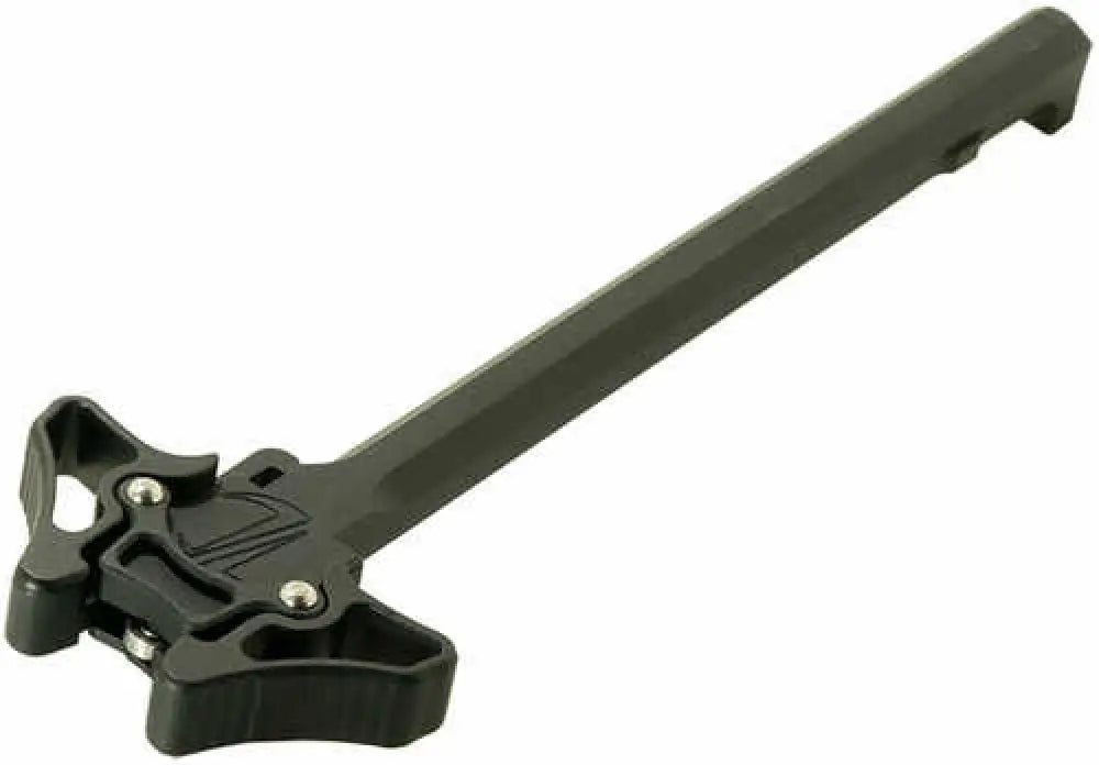 Timber Creek Outdoor Inc Emambichbl Enforcer Mini Ambidextrous Charging Handle Ar-platform Black Hardcoat Anodized Alumi