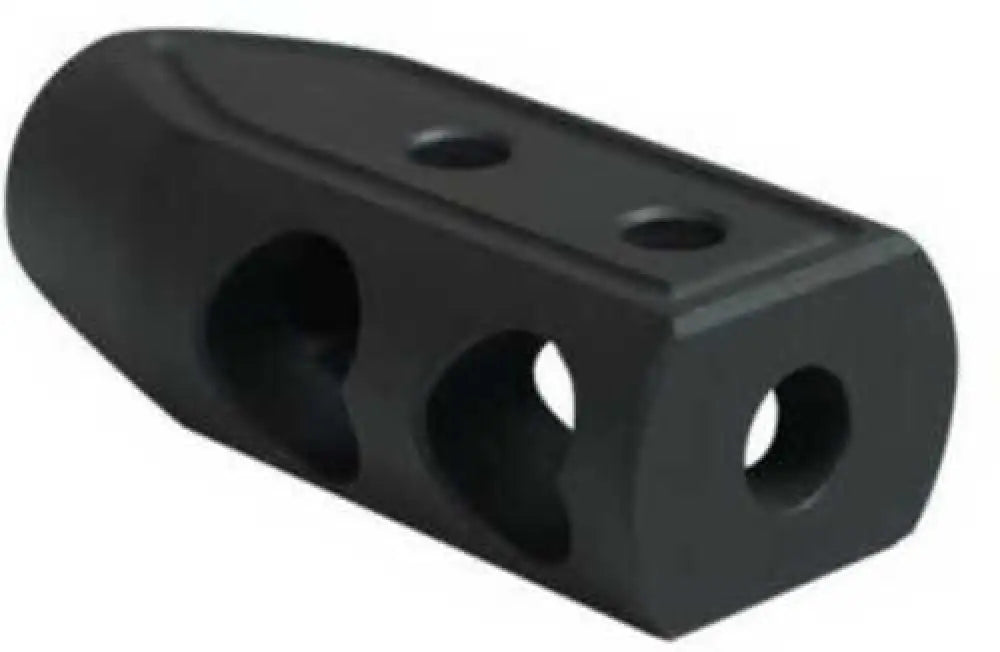Timber Creek Outdoors 65hbblc Heart Breaker Muzzle Brake Black Cerakote with 5/8’’-24 Tpi Threads for 6.5 Grendel