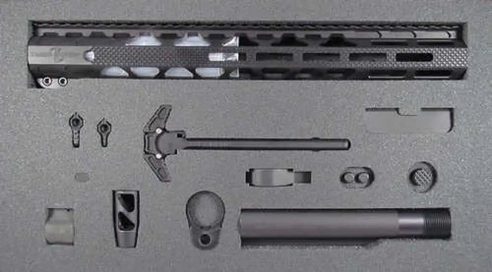 Timber Creek Outdoors Tcgkbl Greyman Complete Build Kit Ar-15 Rifle Black