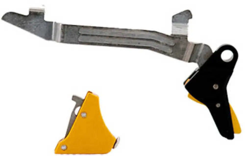 Timney Triggers Alpha Competition Anodized Finish Gold Fits Gen 5 - G17 G19 G34 - Alpha Glock - Gold