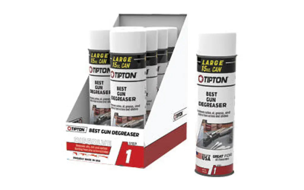 Tipton Best Gun Degreaser 15oz Buy at Faith and Freedom Outdoors - Solvents & Lubricants - Solvent