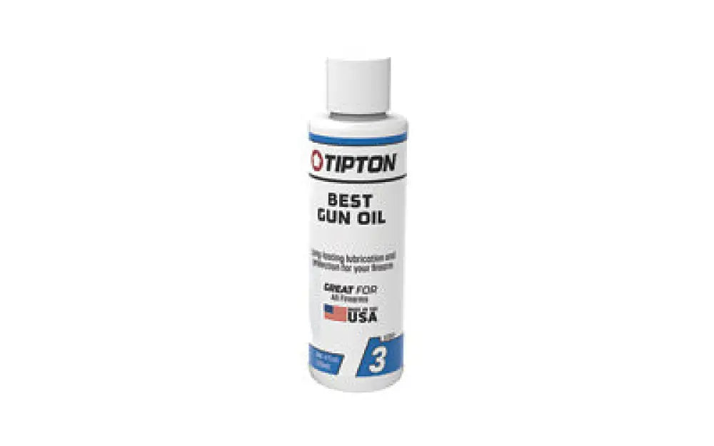 Tipton Best Gun Oil 4oz Buy at Faith and Freedom Outdoors - Solvents & Lubricants - Liquid