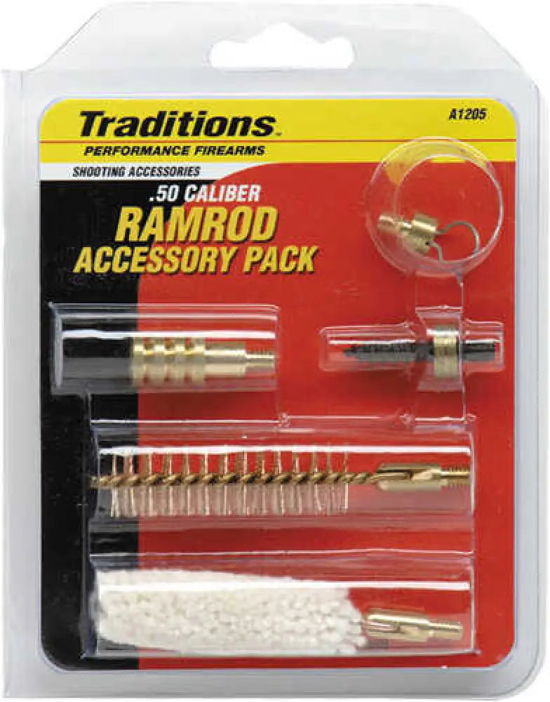 Traditions Ramrod Accy Tips.50 Caliber 10/32 Threads 6pc - A1205b