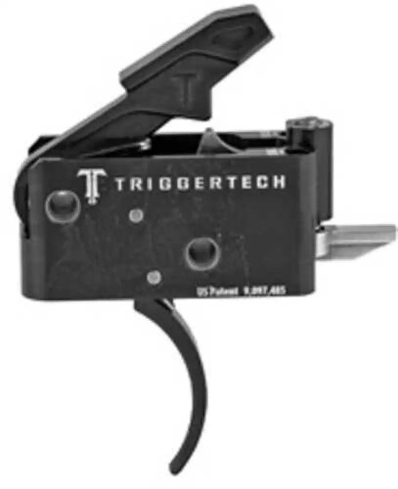 Trigger Tech Adaptable Ar-15 Primary Drop in Replacement Curved Lever Two Stage Adjustable Pvd Coated - Ar0-tbb-25-nnc