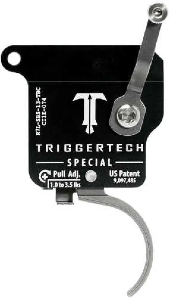 Trigger Tech Remington 700 Special Drop in Replacement Left Hand/bolt Release/curved Lever Stainless Steel Finish