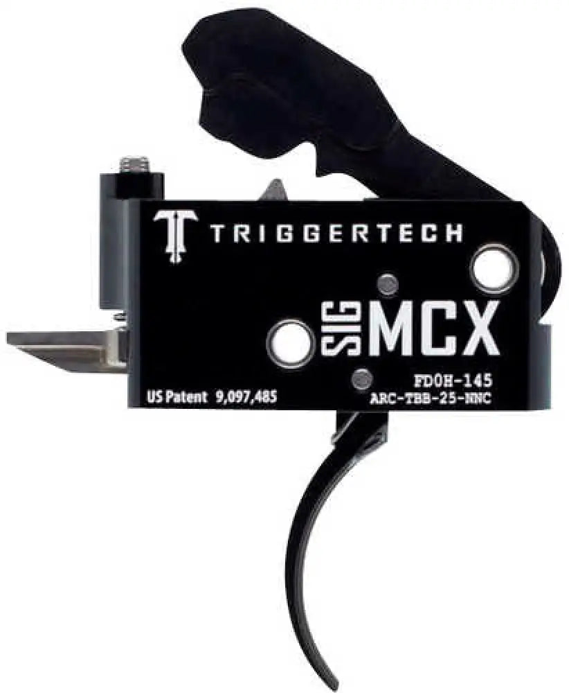 Triggertech Adaptable Sig Mcx Black Pvd Two-stage Flat 2.50-5 Lbs - Arctbb25nnf