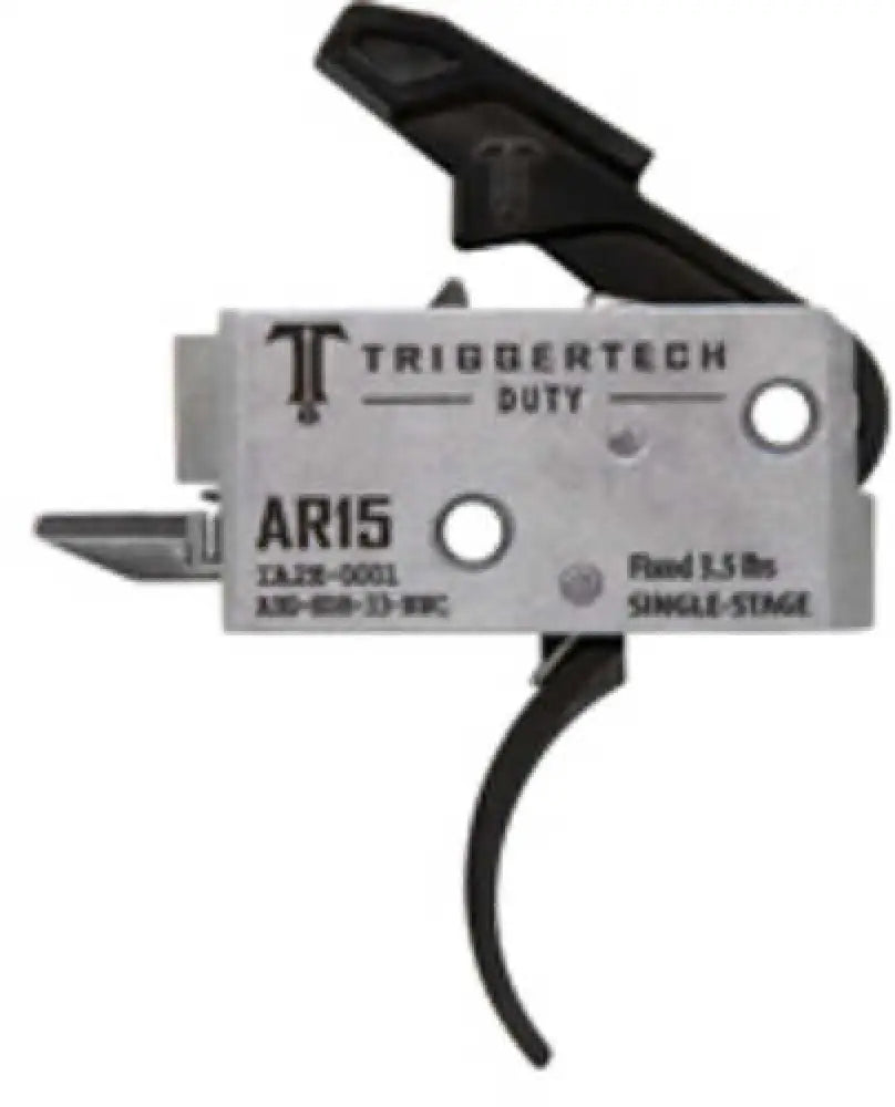 Triggertech Ah0sdb33nnc Duty Curved Trigger Single-stage 3.50 Lbs Draw Weight Fits Ar-15 - Ah0sdb33nnc