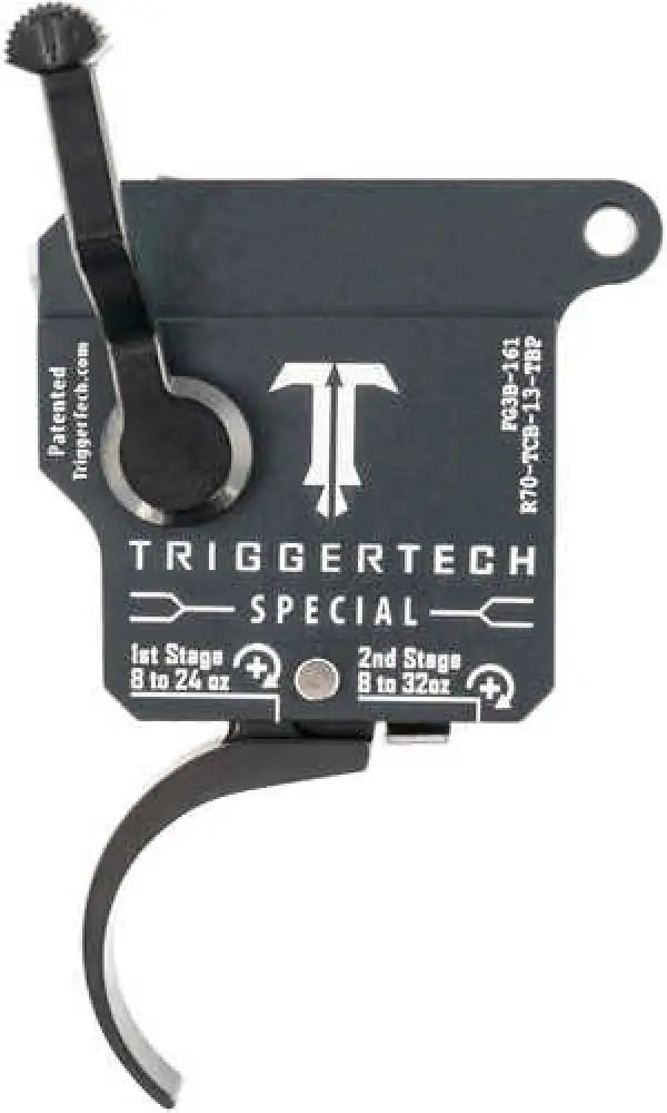 Triggertech Special Remington 700 Black Two-stage Pro Curved 1-3.50 Lbs Right - R70tcb13tbp