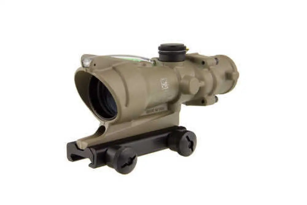 Trijicon Acog 4x32 Dual Illuminated Green Crosshair W/flattop Mount Cerakote Flat Dark Earth Md: Ta31-c-10 Ta31-c-100380