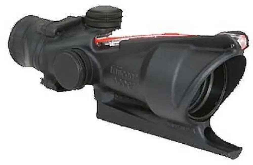 Trijicon Acog Rifle Scope 4x 32 Red Dual Illum Triangle Matte Bac Ta31a - Ta31a