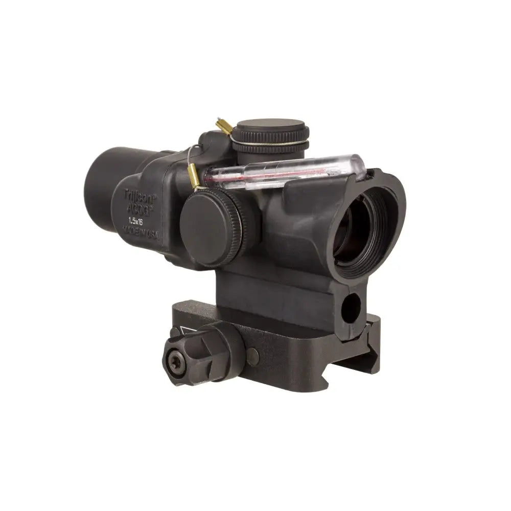 Trijicon Centerfire Scopes 1.5x16s Compact Acog Rifle Scope 2 Moa Dot Illuminated Black Buy at Faith and Freedom