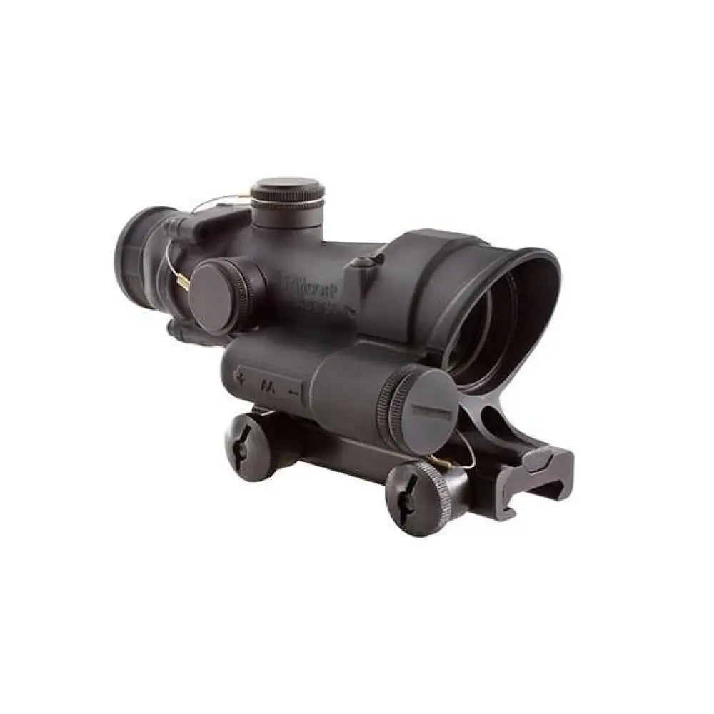 Trijicon Centerfire Scopes 4x32mm Acog Led Battery Illuminated Red 223 Chevron Reticle w Ta51 Mount Buy at Faith