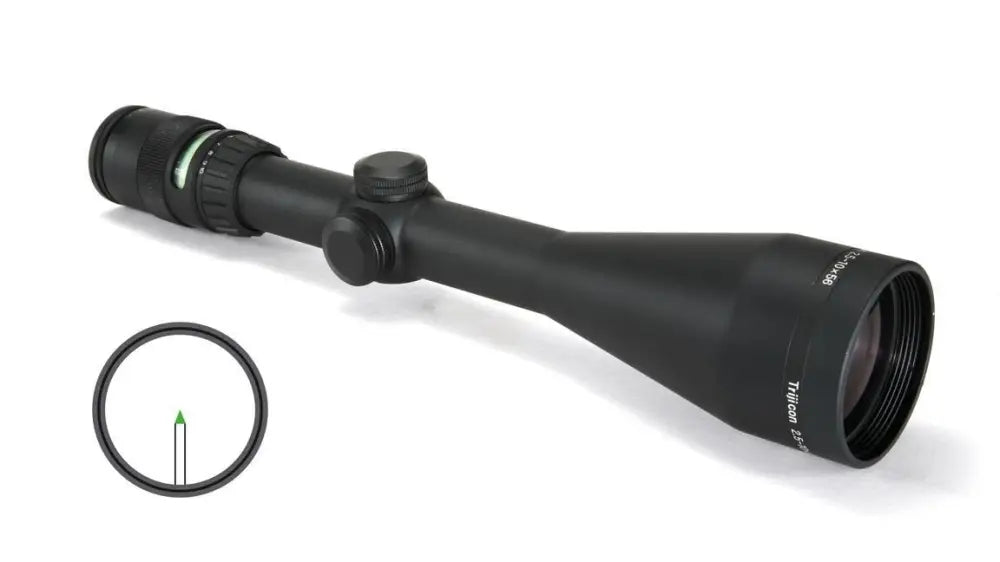 Trijicon Centerfire Scopes Accupoint 2.5-10x56 Rifle Scope Green Triangle Post Illuminated Black Buy at Faith