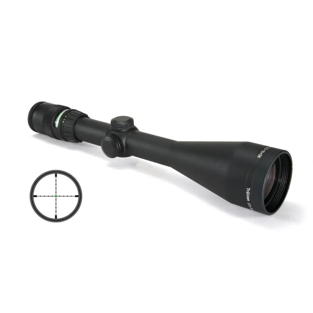 Trijicon Centerfire Scopes Accupoint Rifle Scope - 2.5-10x56mm Green Mil-dot 37.6-10.1’ 4.1-2.8’’ Matte Buy at Faith